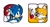 Size: 1224x666 | Tagged: safe, artist:casinobunbun, artist:panchonatorr, miles "tails" prower, sonic the hedgehog, 2025, classic sonic, classic tails, duo, flat colors, looking at viewer, redraw, simple background, treads, white background