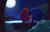 Size: 2220x1412 | Tagged: safe, artist:risziarts, sally acorn, sonic the hedgehog, chipmunk, hedgehog, 2024, duo, female, kiss, lake, male, moon, nighttime, sally x sonic, sally's ringblader outfit, shipping, sitting, straight