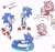 Size: 2048x1934 | Tagged: safe, artist:oudooooon427, amy rose, maria robotnik, sonic the hedgehog, 2025, alternate hairstyle, drink, drinking, duo, english text, inner tube, japanese text, lidded eyes, simple background, smile, standing, twintails, undertale, water, white background