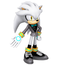 Size: 2500x2500 | Tagged: safe, artist:nibroc-rock, silver the hedgehog
