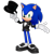 Size: 1024x1024 | Tagged: safe, artist:nibroc-rock, sonic the hedgehog, 3d, simple background, solo, suit, transparent background