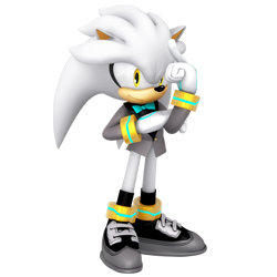 Size: 2500x2500 | Tagged: safe, artist:nibroc-rock, silver the hedgehog