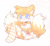 Size: 1280x1180 | Tagged: safe, artist:mallowzee, miles "tails" prower, fox, 2026, alternate outfit, blushing, bow, butt, choker, crop top, crossdressing, cute, ear fluff, eyestrain, femboy, frown, gloves, looking at viewer, midriff, sitting, skirt, solo, stockings, tailabetes