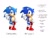 Size: 1024x768 | Tagged: safe, sonic the hedgehog, hedgehog, 2021, 3d, classic sonic, classic sonic (universe), edit, editor needed, english text, looking at viewer, male, pointing, simple background, smile, sonic generations, text, white background