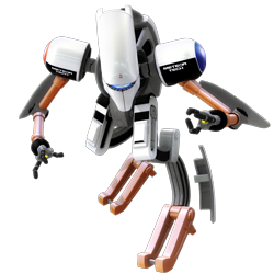 Size: 2500x2500 | Tagged: safe, artist:nibroc-rock, scr-hd, sonic riders: zero gravity, 2020, agender, robot, simple background, solo, solo agender, transparent background
