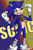 Size: 1500x2250 | Tagged: safe, artist:punk-pegasus, sonic the hedgehog, 2014, character name, gradient background, lidded eyes, looking at viewer, male, pointing, signature, smile, smiling at viewer, smug, solo, sonic boom (tv), standing, text