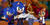 Size: 1920x974 | Tagged: safe, artist:reinadecorazonez, manik acorn, sally acorn, sonia acorn, sonic the hedgehog, chipmunk, hedgehog, 2024, alternate outfit, autumn, child, clothes, family, fully clothed, jacket, outside, pants, quartet, sally x sonic, shipping, shirt, siblings, smile, spring, straight, tongue out