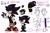 Size: 2048x1363 | Tagged: safe, artist:tamjeong_sonic, shadow the hedgehog, sonic the hedgehog, oc, oc:dia, 2025, child, fankid, gloves off, korean text, lidded eyes, oc only, parent:shadow, parent:sonic, parents:sonadow, simple background, smile, solo, standing, white background