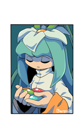 Size: 1000x1500 | Tagged: safe, artist:cheroy, seedrian, crystal, earthia the seedrian