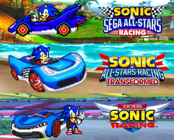 Size: 2880x2325 | Tagged: safe, artist:skcollabs, sonic the hedgehog, hedgehog, 2021, car, male, pixel art, solo, solo male, sonic advance style, sonic and all-stars racing transformed, sonic and sega all-stars racing, sprite, style emulation, team sonic racing, vehicle