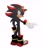 Size: 1574x1817 | Tagged: safe, artist:guitar_00000001, shadow the hedgehog, 2025, clenched teeth, looking offscreen, pointing, simple background, solo, standing, white background