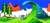 Size: 1634x740 | Tagged: safe, artist:thomas_rsvd, sonic the hedgehog, hedgehog, hill top zone, sonic the hedgehog 2, 2022, classic sonic, classic sonic (universe), cloud, daytime, grass, loop, male, mountain, outdoors, ring, running, solo, tree