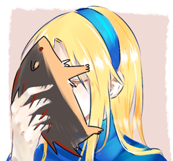 Size: 516x480 | Tagged: safe, artist:nahandraw, maria robotnik, shadow the hedgehog, hedgehog, human, 2026, animalified, duo, eyes closed, holding them, literal animal, redraw, simple background