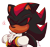 Size: 500x471 | Tagged: safe, artist:jevsterchester, shadow the hedgehog, hedgehog, 2021, arms folded, blushing, chest fluff, cute, ear fluff, emote, eyes closed, frown, male, shadow is not amused, shadowbetes, simple background, solo, squiggle, sweatdrop, tan skin, transparent background, unamused, watermark
