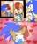 Size: 1008x1199 | Tagged: safe, artist:sonicmiku, sally acorn, sonic the hedgehog, chipmunk, hedgehog, 2026, abstract background, artist name, comic, dialogue, duo, english text, eyes closed, female, heart, hugging, kiss, looking at each other, male, open mouth, open smile, redraw, sally x sonic, sally's vest and boots, shipping, smile, smiling at each other, speech bubble, straight