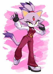 Size: 2925x4096 | Tagged: safe, artist:artsjohng, blaze the cat