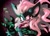 Size: 1069x773 | Tagged: safe, artist:ohposhers, infinite the jackal, jackal, 2026, claws, cute, dialogue, english text, eyelashes, gradient background, infinibetes, looking offscreen, male, neck fluff, phantom ruby, shrunken pupils, solo, text, too cute to be taken seriously