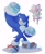 Size: 1231x1496 | Tagged: safe, artist:jazzmm15, chip, sonic the hedgehog, solo, sonic the werehog, were form, werehog