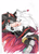 Size: 2552x3510 | Tagged: safe, artist:silvernya, shadow the hedgehog, silver the hedgehog, hedgehog, 2011, absurd res, bed, cute, dialogue, duo, english text, eyes closed, gay, gloves off, heart, lying down, lying on them, male, shadow x silver, shadowbetes, shipping, silvabetes, simple background, smile, text, treads, white background