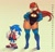 Size: 4096x3923 | Tagged: safe, artist:azul35art, sally acorn, sonic the hedgehog, chipmunk, hedgehog, 2026, busty sally, clothes, duo, female, height chart, jacket, looking at viewer, male, sally x sonic, shipping, straight