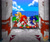 Size: 1394x1170 | Tagged: safe, artist:sonicolas, knuckles the echidna, miles "tails" prower, sonic the hedgehog, sonic heroes, 2004, abstract background, clouds, daytime, finger on chin, frown, mouth open, ocean, ocean palace, open smile, outdoors, shadow (lighting), signature, smile, team sonic, trio, water