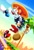 Size: 800x1170 | Tagged: safe, artist:sketchiegambit, buzz bomber, coconuts, miles "tails" prower, sonic the hedgehog, green hill zone, 2011, badnik, bridge, carrying them, chopper, classic sonic, classic sonic (universe), classic tails, clouds, coconut, daytime, duo focus, flapping wings, flying, grass, group, holding them, loop, mid-air, outdoors, palm tree, robot, signature, spinning tails, treads, tree, water