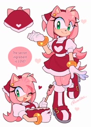 Size: 1230x1702 | Tagged: safe, artist:einelitas, amy rose