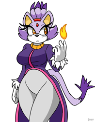 Size: 1800x2300 | Tagged: safe, artist:darkwolfhybrid, blaze the cat