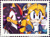Size: 400x295 | Tagged: safe, artist:sonicknightwind, maria robotnik, shadow the hedgehog, oc, oc:maria the hedgehog, hedgehog, 2018, age difference, duo, heart, maria x shadow, mobianified, pseudo-incest, shipping, stamp, straight