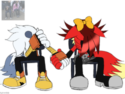 Size: 4000x3000 | Tagged: safe, artist:fartist2020, fiona fox, tangle the lemur