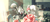 Size: 3840x1700 | Tagged: safe, artist:cham__623, oc, 2024, cake, commission, cooking, duo, food, fruit, holding something, indoors, kitchen, mouth open, oc only, smile, strawberry, tongue out
