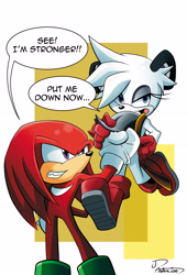 Size: 3157x4641 | Tagged: safe, artist:tale-dude, barby koala, knuckles the echidna