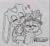 Size: 1424x1322 | Tagged: safe, artist:ha-neun12, cream the rabbit, miles "tails" prower, fox, rabbit, 2026, blushing, cream x tails, creamabetes, cute, duo, eyes closed, female, flower, flower crown, gloves, heart, line art, male, monochrome, shipping, signature, smile, spot color, standing, straight, tailabetes