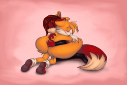 Size: 963x643 | Tagged: dnp, safe, artist:thiscrispykat, fiona fox, miles "tails" prower, fox, 2011, crying, duo, female, fiona x tails, hugging, male, shipping, straight, tears, tears of happiness