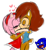 Size: 500x539 | Tagged: safe, artist:sonicschilidog, amy rose, sally acorn, sonic the hedgehog, 2014, amy x sally, duo focus, eyes closed, heart, hugging, kiss, lesbian, lesbian in front of boys, shipping, shrugging, simple background, sketch, standing, trio, white background