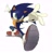Size: 1955x2048 | Tagged: safe, artist:madconvoy, sonic the hedgehog, 2026, looking offscreen, posing, reaching out, reaching towards the viewer, simple background, smile, solo, treads, white background