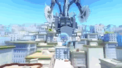 Size: 638x360 | Tagged: safe, artist:myly14, editor:psytats1c, shadow the hedgehog, sonic the hedgehog, hedgehog, sonic x shadow generations, 2024, 3d, animated, classic sonic, edit, gay, jumping, kiss, male, shadow x sonic, shipping, trio, truck, webm