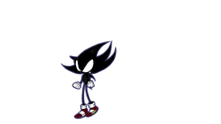 Size: 3464x1948 | Tagged: safe, artist:soniccrystalringsdx, sonic the hedgehog, sonic x, angry, aura, dark form, dark sonic, flying, transparent background