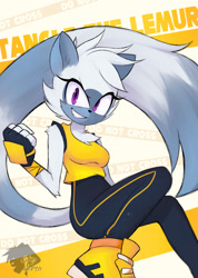 Size: 1425x1999 | Tagged: safe, artist:skyversa, tangle the lemur