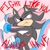 Size: 2048x2048 | Tagged: safe, artist:sumpthinphishy, shadow the hedgehog, hedgehog, 2026, english text, flat colors, frown, holding something, looking at viewer, male, pink background, scar, simple background, solo, standing, text, top surgery scars, trans boy shadow, trans female, trans pride, trans visibility day, transgender