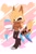 Size: 1341x2048 | Tagged: safe, artist:buddyhyped, whisper the wolf, oc, oc:mute the wolf, wolf, 2026, alternate universe, character name, claws, english text, eyes closed, frown, gender swap, holding something, male, pawpads, pride, reaching out, reaching towards the viewer, scar, solo, text, top surgery scars, trans boy whisper, trans male, trans pride, transgender
