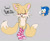 Size: 1120x928 | Tagged: safe, artist:sontailsstuff, artist:tchelows, editor:tchelows, miles "tails" prower, sonic the hedgehog, 2026, alternate version, blushing, color edit, colored version, dialogue, duo, edit, flat colors, gay, shipping, smile, sonic x tails, stockings, thumbs up