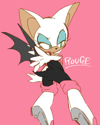 Size: 601x751 | Tagged: safe, artist:pokunchan, rouge the bat