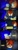 Size: 942x2650 | Tagged: safe, artist:pixelrush, sally acorn, sonic the hedgehog, chipmunk, hedgehog, 2023, 3d, blender (medium), comic, dialogue, duo, english text, fat sally acorn, female, hand on another's shoulder, male, positivity, sally x sonic, sally's ringblader outfit, shipping, speech bubble, straight
