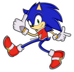Size: 2559x2484 | Tagged: safe, artist:yusonin, sonic the hedgehog, redesign