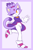 Size: 1000x1500 | Tagged: safe, artist:spacecolonie, blaze the cat, cat, blaze's tailcoat, dancing, dress, female, one eye closed, open mouth, open smile, raised leg, smile, solo