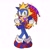 Size: 2048x2048 | Tagged: safe, artist:tenderandmilder, sonic the hedgehog, hedgehog, 2026, alternate outfit, clenched fists, clenched teeth, clothes, jester outfit, jester sonic, looking at viewer, male, smile, solo, sparkles, standing