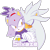 Size: 1426x1434 | Tagged: safe, artist:rubywiitch, blaze the cat, silver the hedgehog, cat, hedgehog, 2015, blaze x silver, blushing, duo, english text, female, hugging, male, ship name, shipping, smile, straight, transparent background