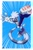 Size: 2682x4096 | Tagged: safe, artist:buddyhyped, tangle the lemur, looking at viewer, mouth open, open smile, reaching towards the viewer, smile, smiling at viewer, solo, speed lines