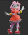 Size: 712x882 | Tagged: safe, artist:st0rm3ye, amy rose, hedgehog, 3d, checkered background, female, mouth open, open smile, smile, solo